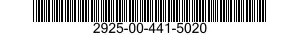 2925-00-441-5020  2925004415020 004415020