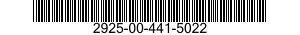 2925-00-441-5022  2925004415022 004415022