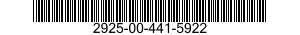 2925-00-441-5922  2925004415922 004415922