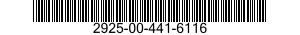 2925-00-441-6116  2925004416116 004416116