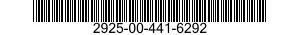 2925-00-441-6292  2925004416292 004416292