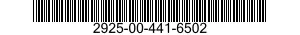 2925-00-441-6502  2925004416502 004416502