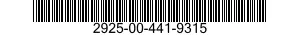 2925-00-441-9315  2925004419315 004419315