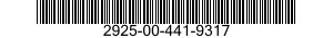 2925-00-441-9317  2925004419317 004419317