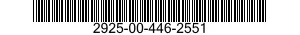 2925-00-446-2551  2925004462551 004462551