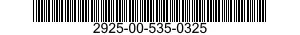 2925-00-535-0325  2925005350325 005350325
