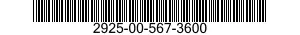 2925-00-567-3600  2925005673600 005673600
