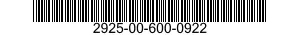 2925-00-600-0922  2925006000922 006000922