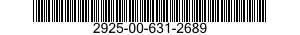 2925-00-631-2689  2925006312689 006312689