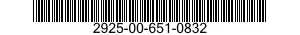 2925-00-651-0832  2925006510832 006510832