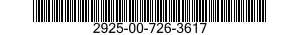 2925-00-726-3617  2925007263617 007263617