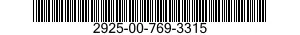 2925-00-769-3315  2925007693315 007693315
