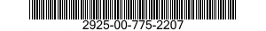 2925-00-775-2207  2925007752207 007752207