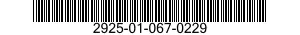 2925-01-067-0229  2925010670229 010670229