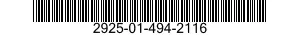 2925-01-494-2116 TERMINAL BLOCK,ELECTRICAL 2925014942116 014942116