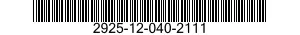2925-12-040-2111  2925120402111 120402111