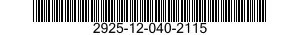 2925-12-040-2115 GROMMET,NONMETALLIC 2925120402115 120402115