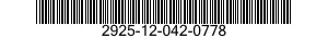 2925-12-042-0778  2925120420778 120420778