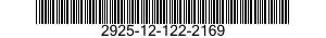 2925-12-122-2169  2925121222169 121222169
