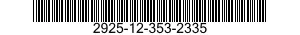 2925-12-353-2335 TERMINAL BLOCK,ELECTRICAL 2925123532335 123532335