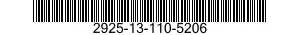 2925-13-110-5206 MAGNETO,IGNITION 2925131105206 131105206