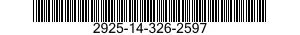 2925-14-326-2597  2925143262597 143262597