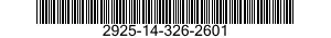 2925-14-326-2601  2925143262601 143262601