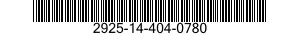 2925-14-404-0780 VOLTAGE REGULATOR SUBASSEMBLY 2925144040780 144040780