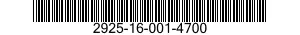 2925-16-001-4700 SPARK PLUG 2925160014700 160014700