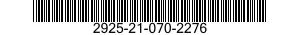 2925-21-070-2276 INSERT,ELECTRICAL CONNECTOR 2925210702276 210702276
