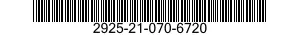 2925-21-070-6720  2925210706720 210706720