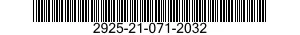 2925-21-071-2032  2925210712032 210712032
