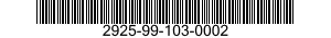 2925-99-103-0002 NUT,PLAIN,HEXAGON 2925991030002 991030002