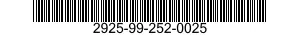 2925-99-252-0025 CABLE ASSEMBLY 2925992520025 992520025