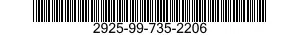 2925-99-735-2206 STARTER GENERATOR 2925997352206 997352206