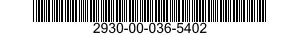 2930-00-036-5402  2930000365402 000365402