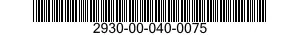 2930-00-040-0075 ADAPTER 2930000400075 000400075