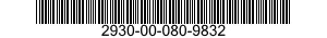 2930-00-080-9832  2930000809832 000809832