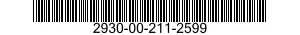 2930-00-211-2599  2930002112599 002112599