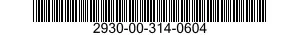 2930-00-314-0604  2930003140604 003140604