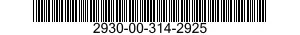 2930-00-314-2925  2930003142925 003142925