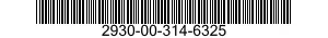2930-00-314-6325 BODY 2930003146325 003146325