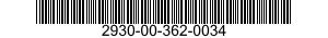 2930-00-362-0034  2930003620034 003620034