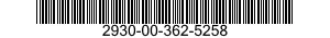 2930-00-362-5258  2930003625258 003625258