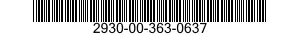 2930-00-363-0637  2930003630637 003630637