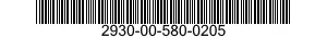 2930-00-580-0205  2930005800205 005800205