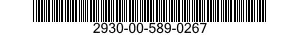 2930-00-589-0267  2930005890267 005890267