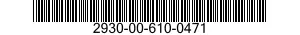 2930-00-610-0471  2930006100471 006100471