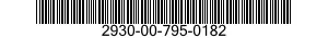 2930-00-795-0182  2930007950182 007950182