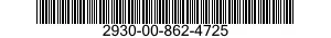 2930-00-862-4725  2930008624725 008624725